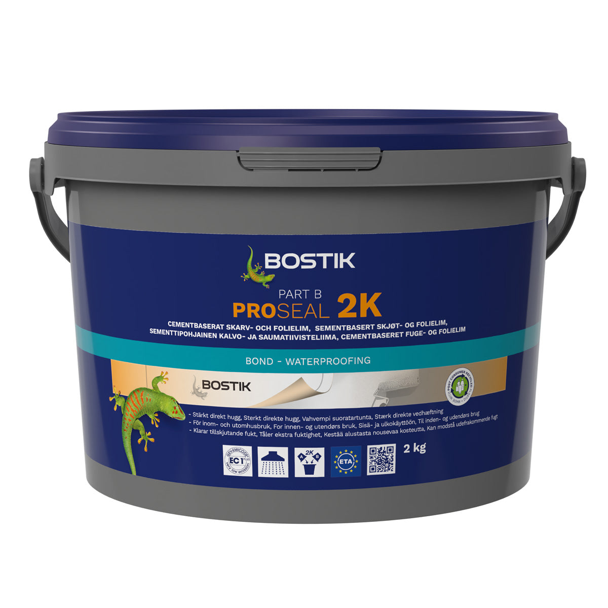 Folie- og skjøteforseglingslim Proseal 2K Part B 2 kg