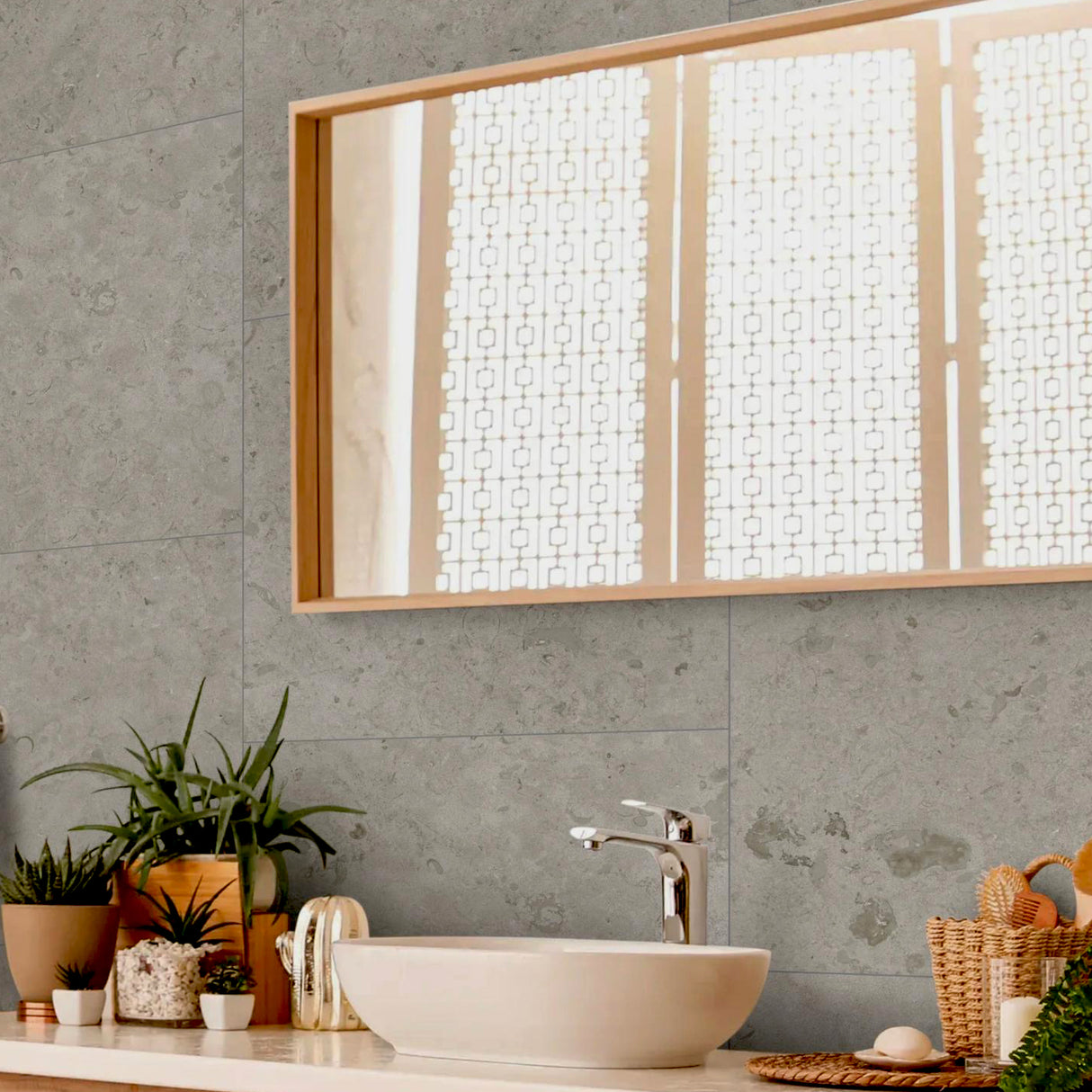 Gulvflis Jura Kalksten Gris Matt 60x60
