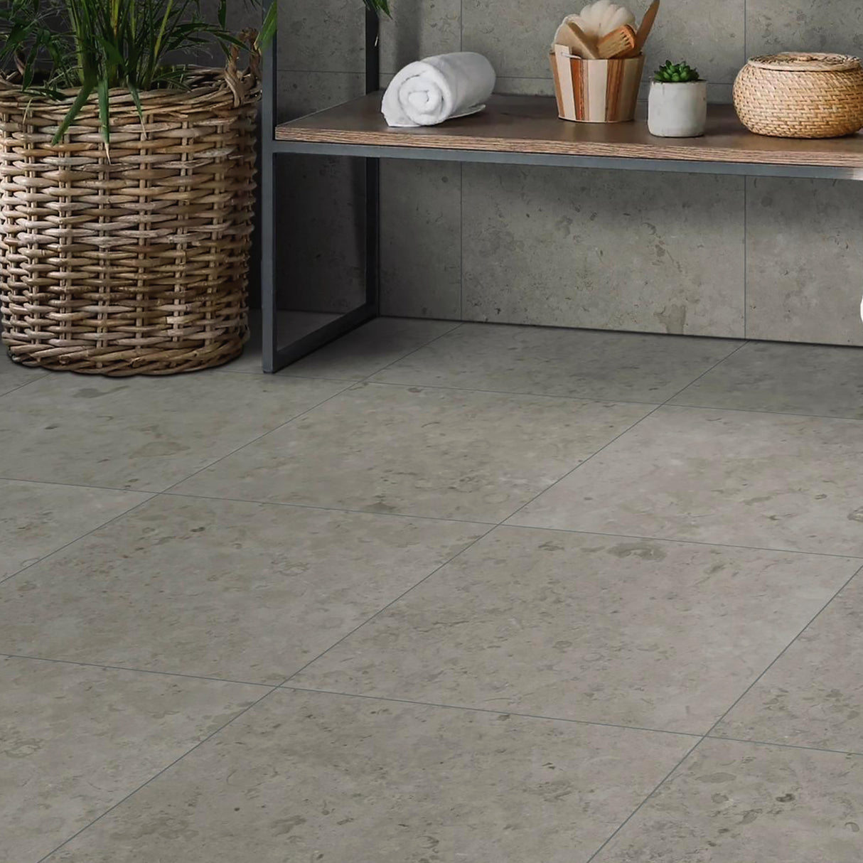 Gulvflis Jura Kalksten Gris Matt 60x60