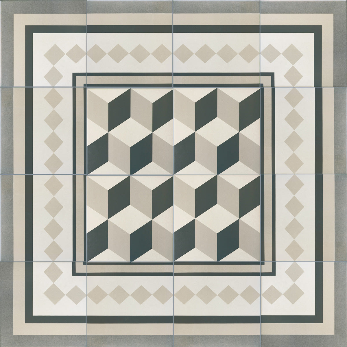 Gulvflis Atelier Paris Dekor Matt 20x20