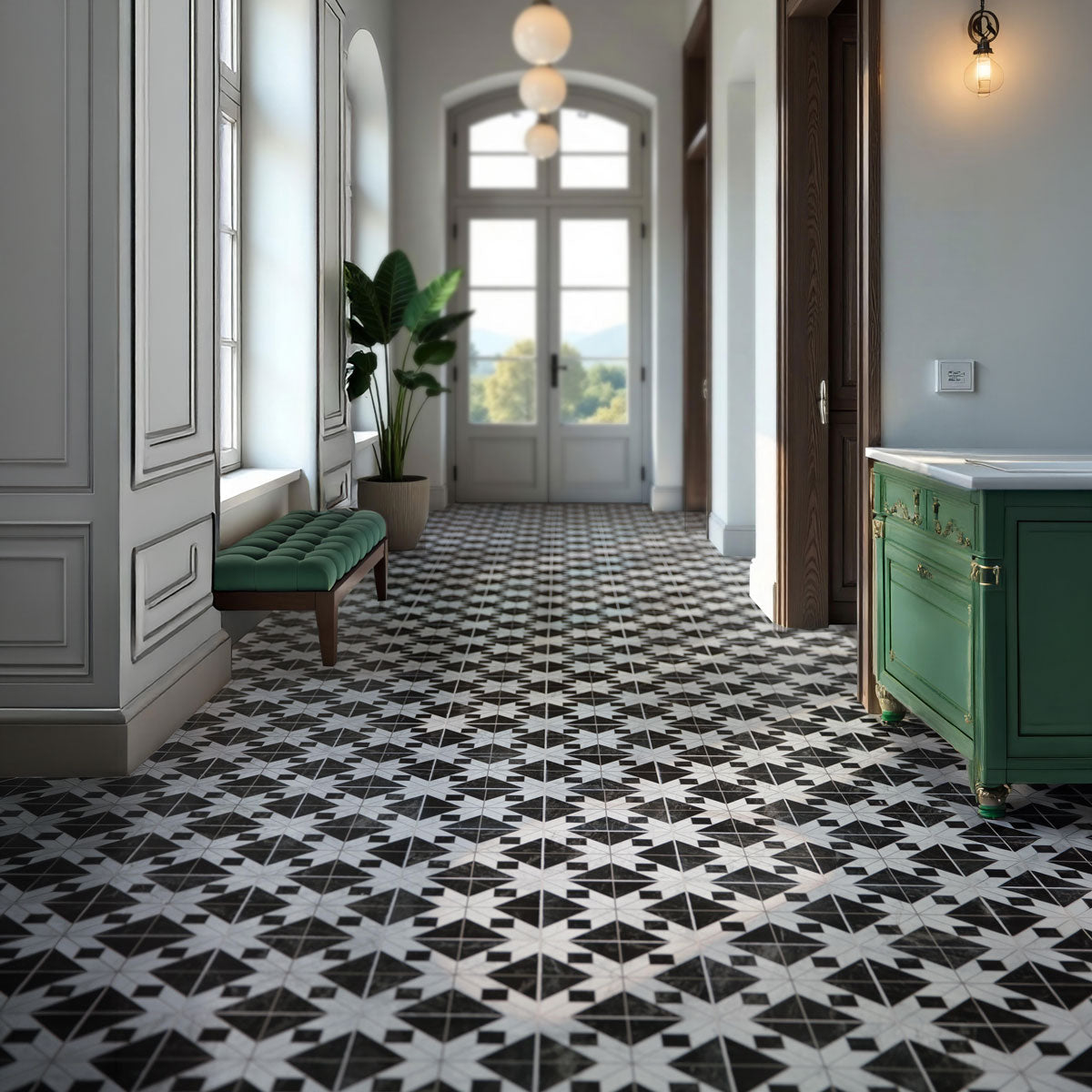 Prøve Klinker Decor Florencia Elegant Matt 22,3x22,3