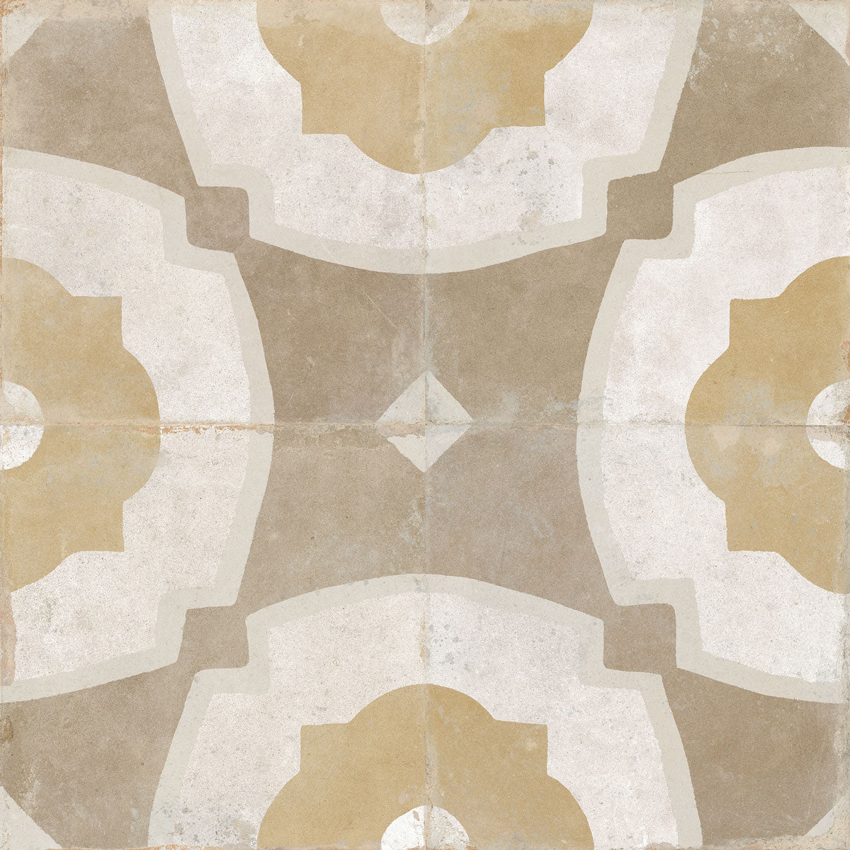Gulvflis FS Farfalla Mustard 45x45