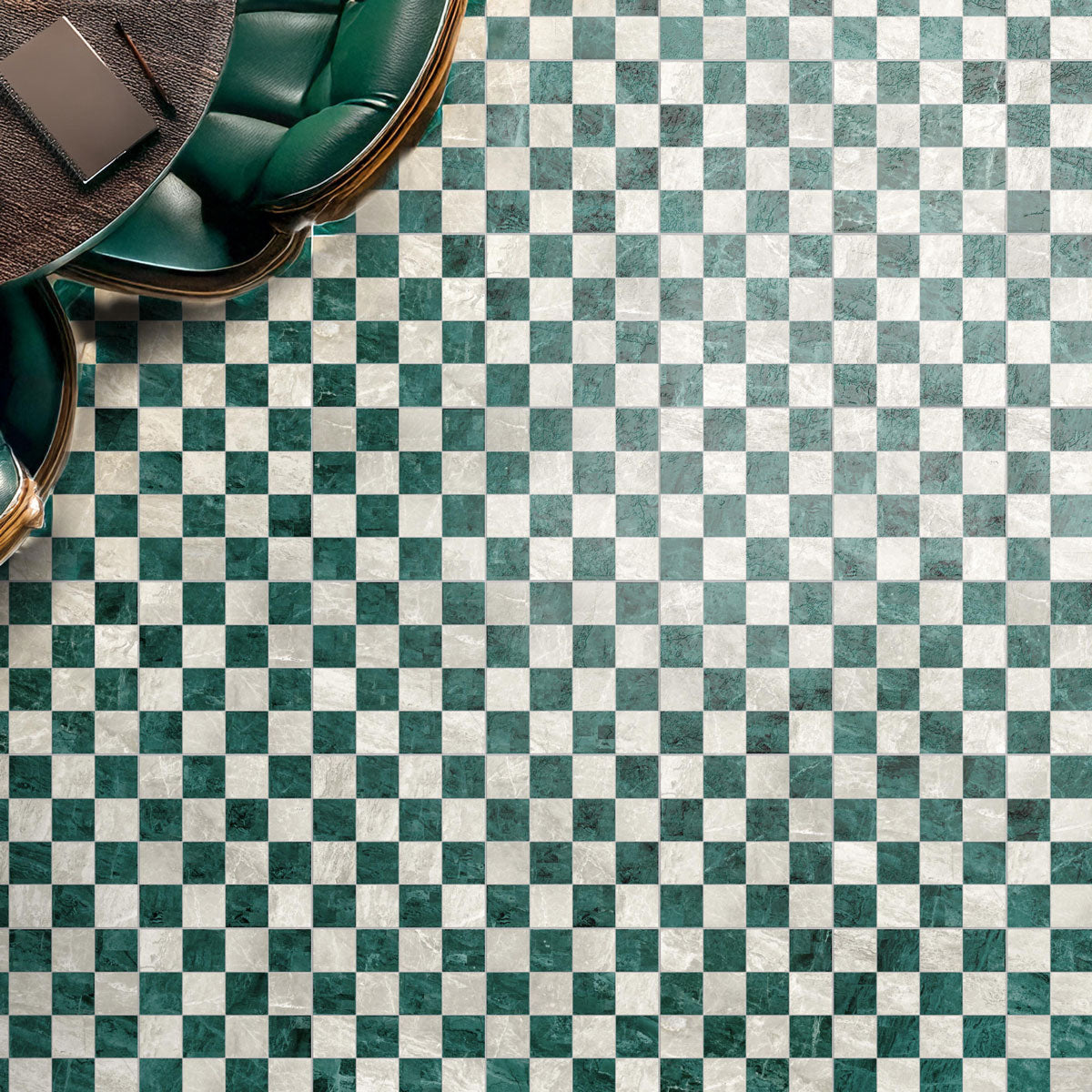Prøve Klinker Florencia Chess Season Matt 22,3x22,3