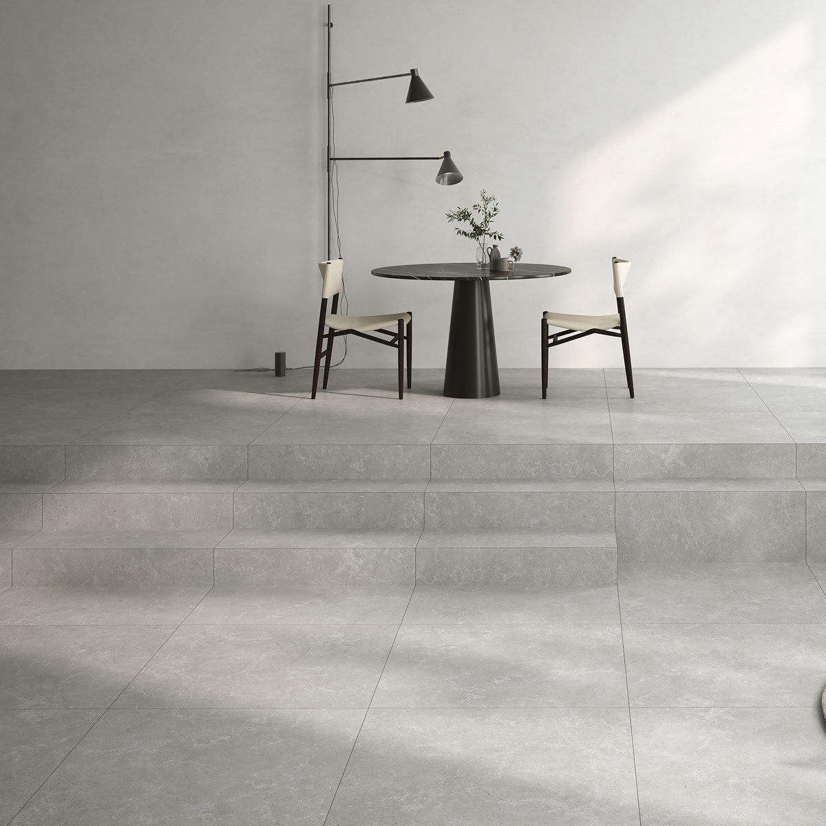 Gulvflis Hauteville Kalksten Grey Matt 60x60