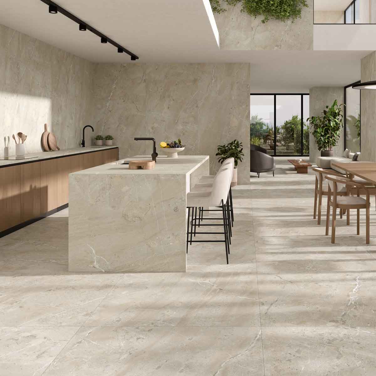 Gulvflis Miller Beige Matt 60x60