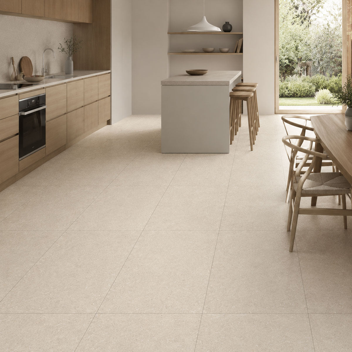 Gulvflis Oikos Beige Matt 60x120