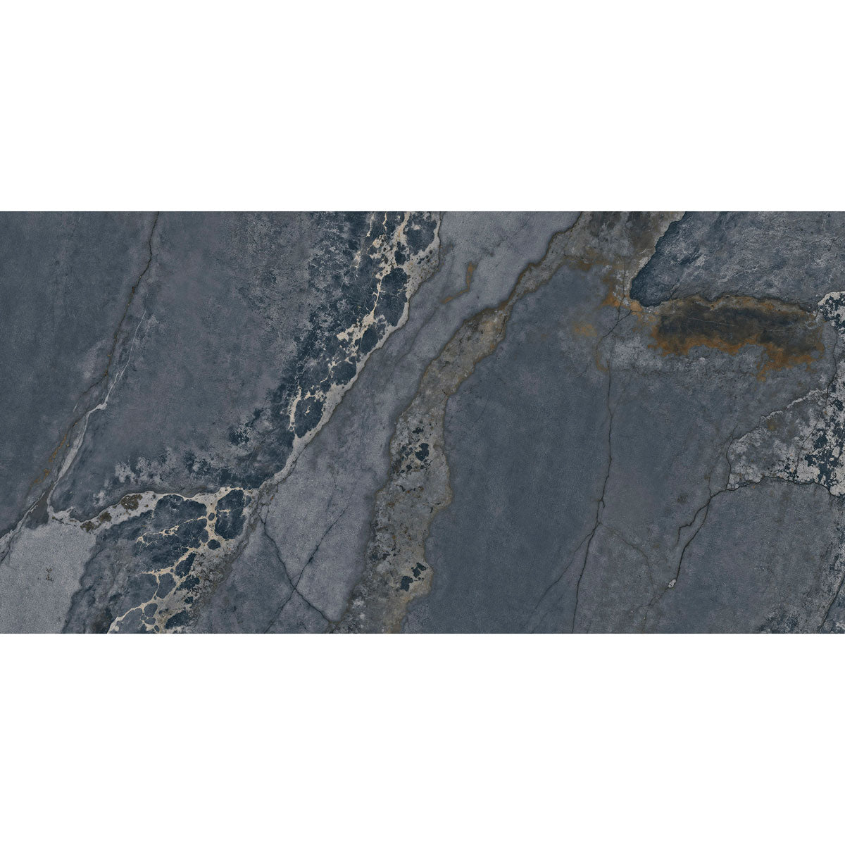 Gulvflis Planet Blue Metal Shine 60x120