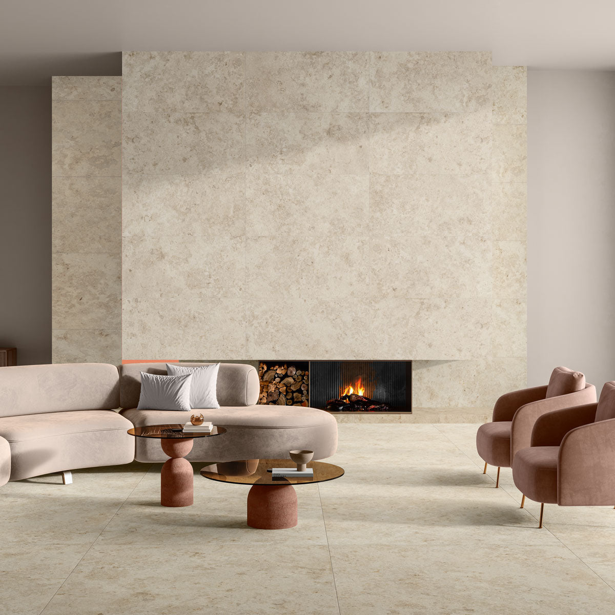 Gulvflis Serena Cream Matt 60x60