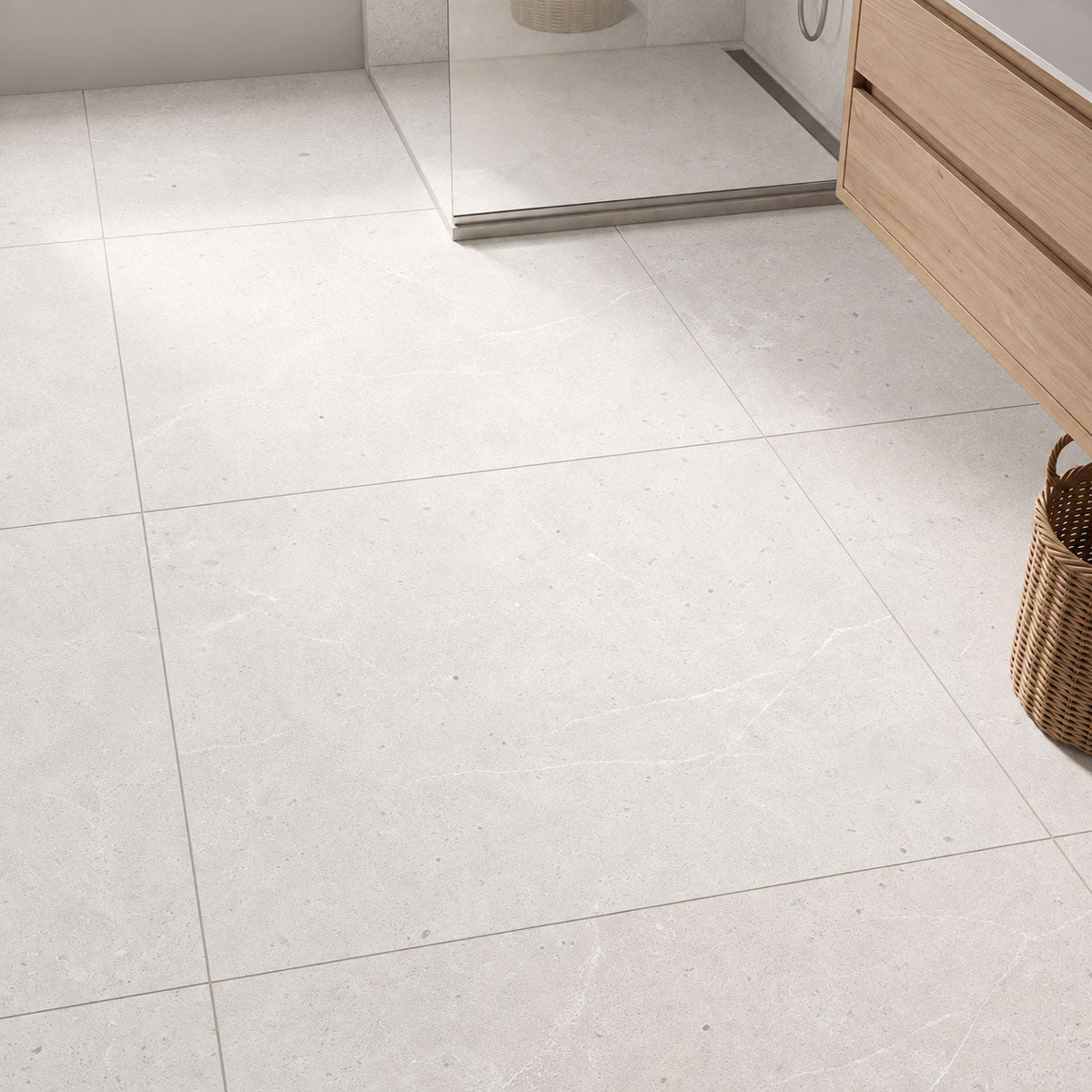 Gulvflis Serenna White Matt 120x120