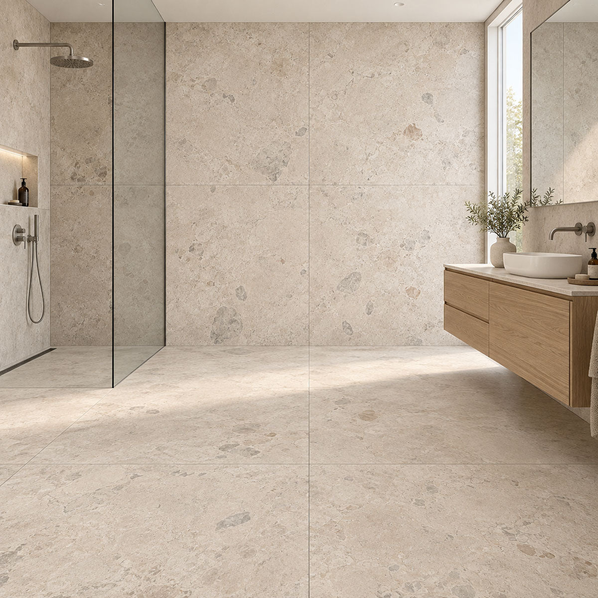 Gulvflis Stratos Breccia Bone Matt 120x120