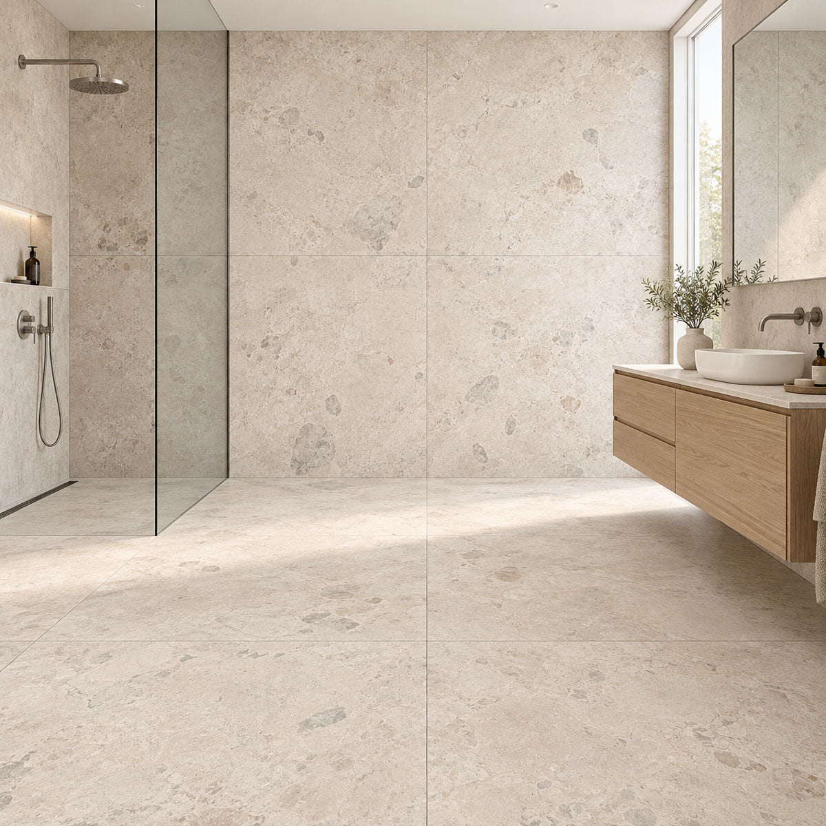 Gulvflis Stratos Breccia White Matt 120x120