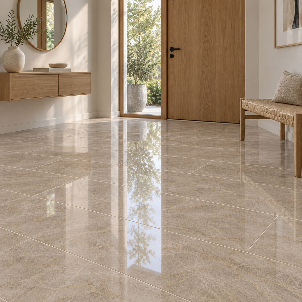 Gulvflis Tajmahal Tan Marmor Blank 30x60