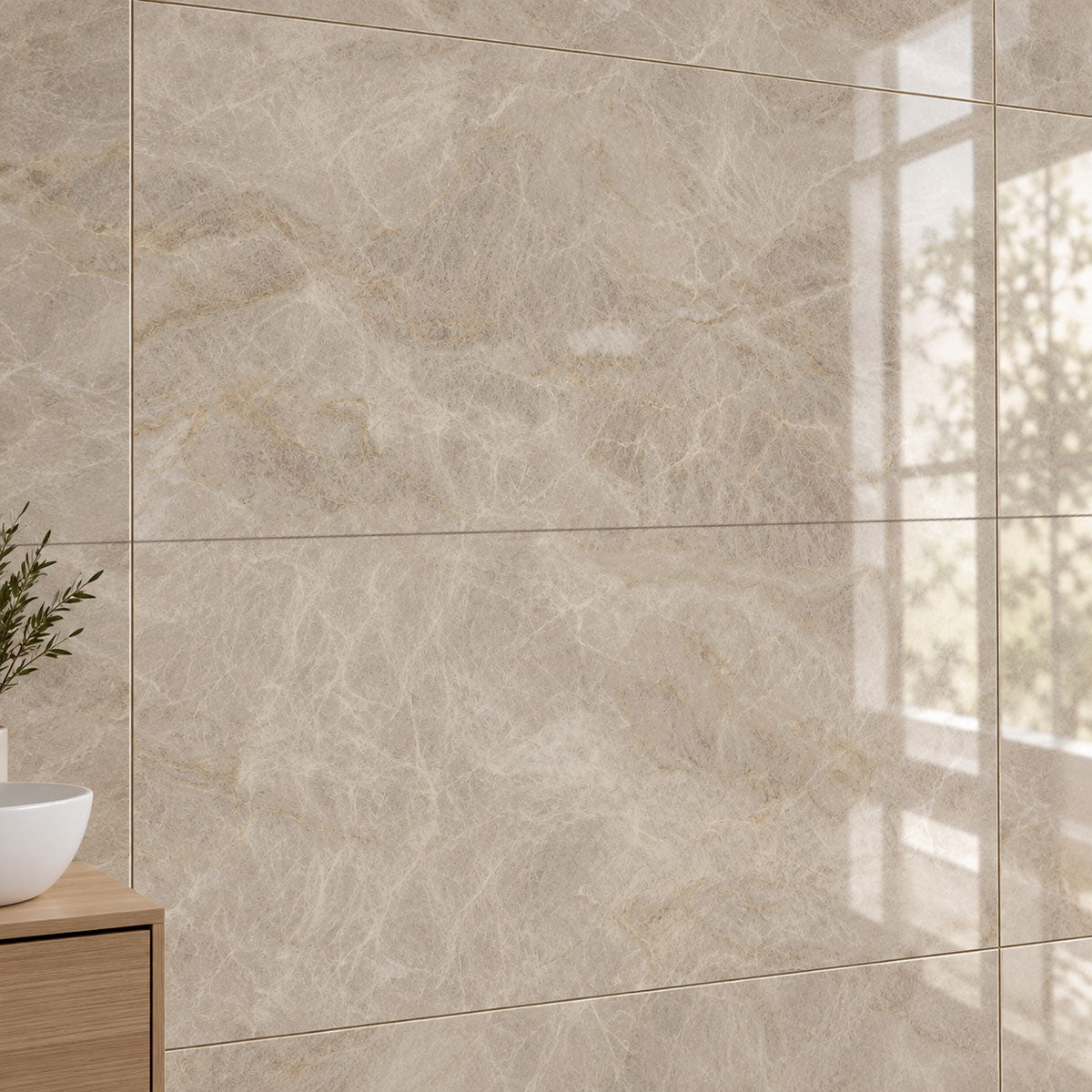Gulvflis Tajmahal Tan Marmor Blank 60x120