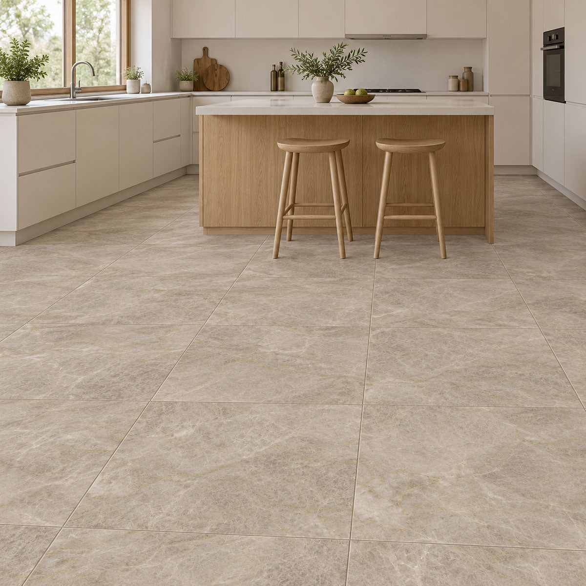 Gulvflis Tajmahal Tan Marmor Matt 60x60