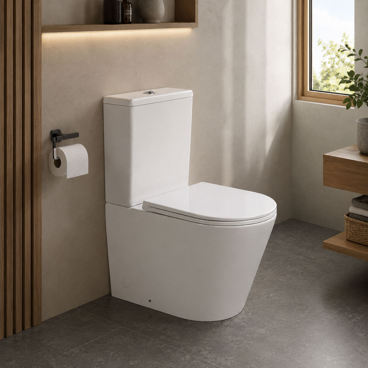 Toalett Tenfors Sanitario Hvit Blank