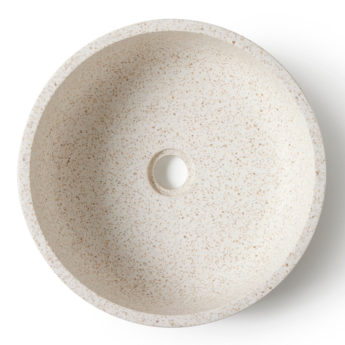 Servant Terrazzo Hvit 39x39x14 cm