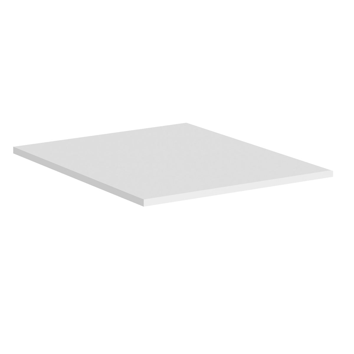 Benkeplate Solid Surface Tenfors 60x45 cm Hvit Matt