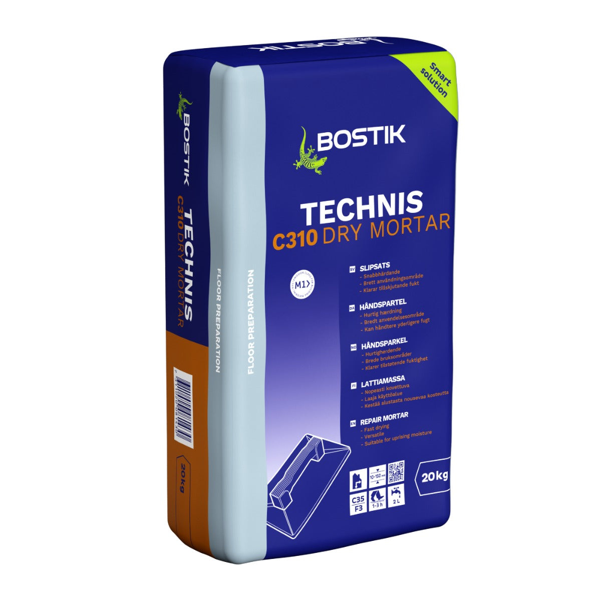 Håndsparkel Bostik Technis C310 Dry Mortar 20 kg