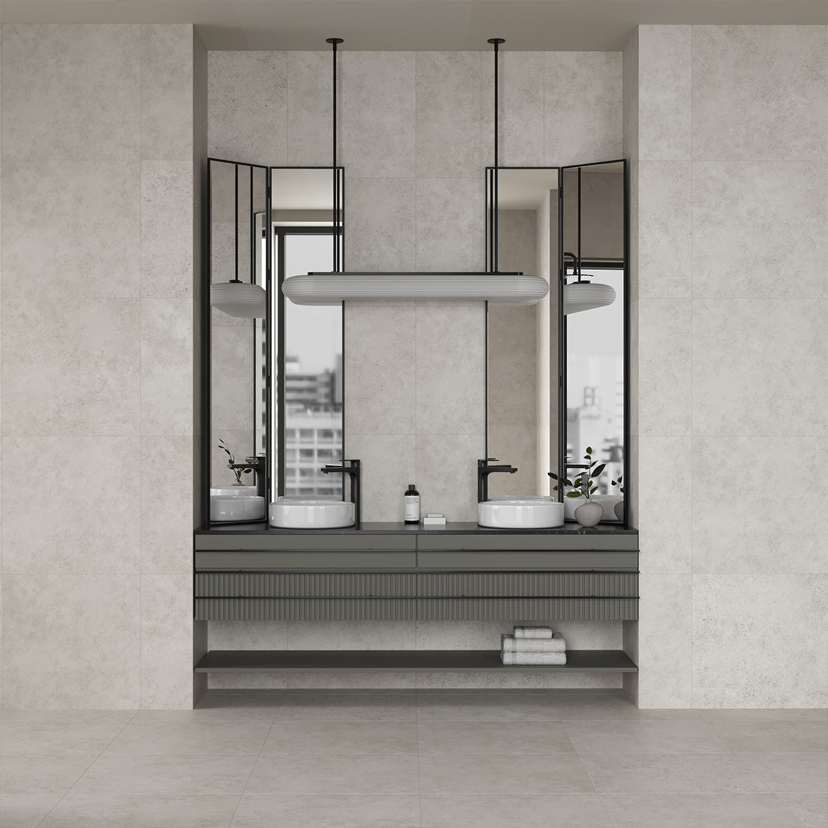 Gulvflis Carnaby Blanco Matt 60x60