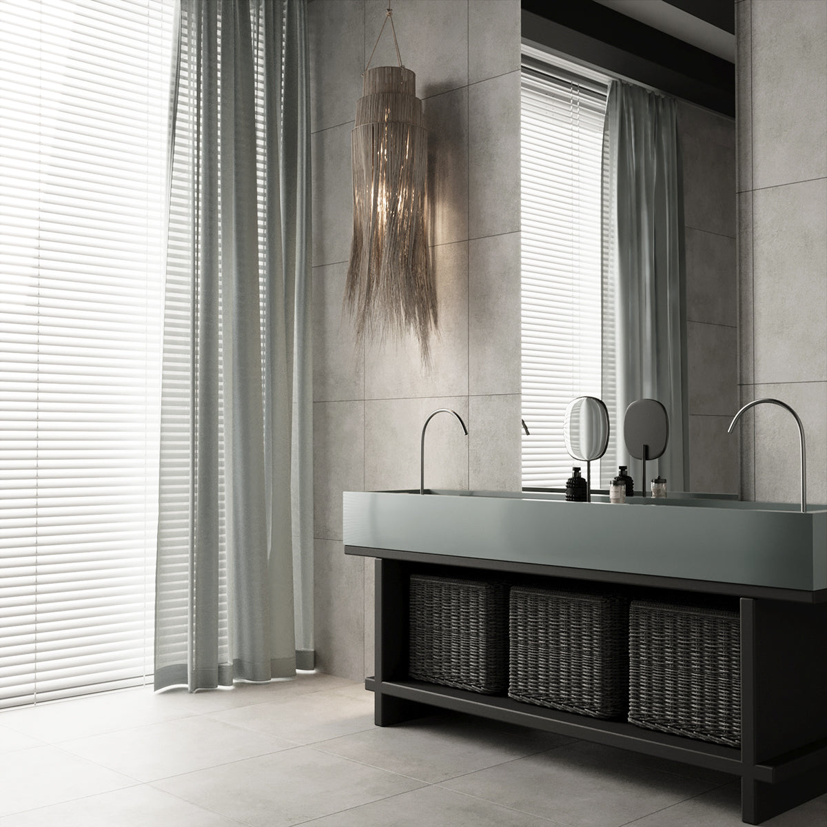 Gulvflis Concrete Light Grey Matt 60x60