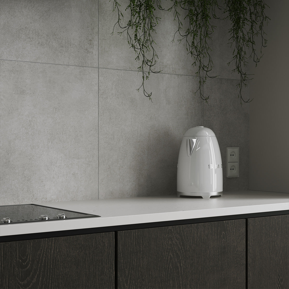 Gulvflis Concrete Light Grey Matt 60x60