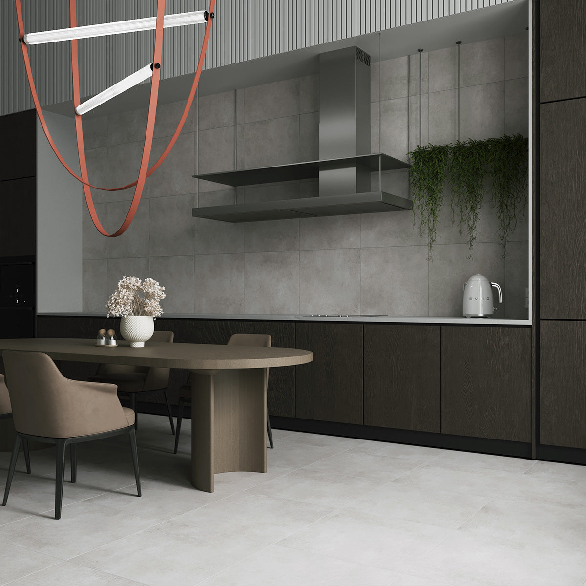 Gulvflis Concrete Light Grey Matt 60x60