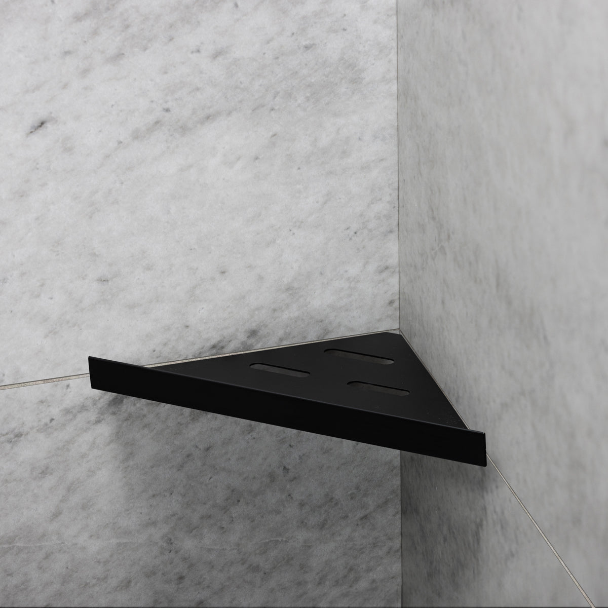 Dusjhylle Tile In Air Matt Svart