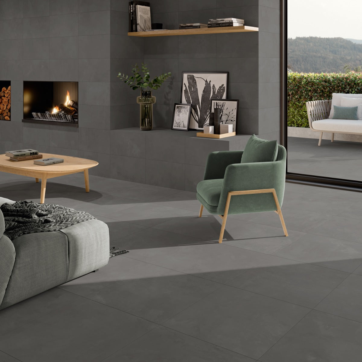 Gulvflis Elementi Graphite Matt 60x120