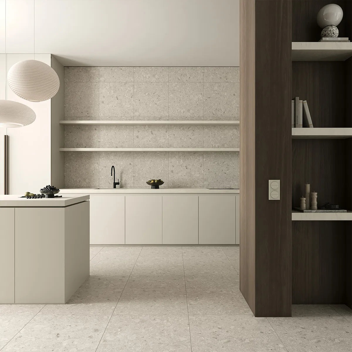 Gulvflis Flodsten Arctic 60x60