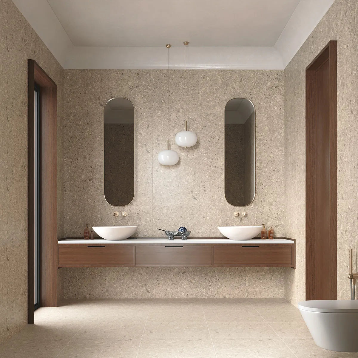 Gulvflis Flodsten Earth 60x60