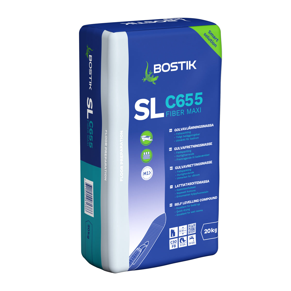 Flytsparkel Bostik SL C655 Fiber Maxi 20 kg