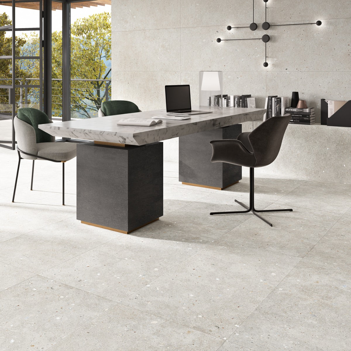 Gulvflis Glamstone White Matt 60x120