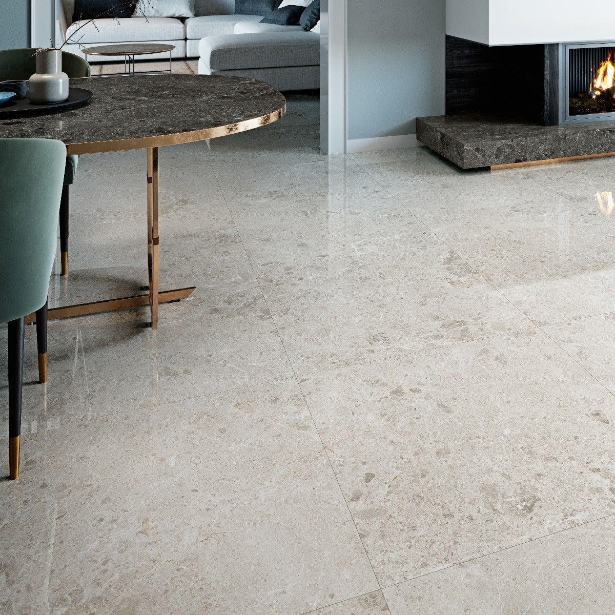 Gulvflis Artic Blanco Marmor Blank 59x59