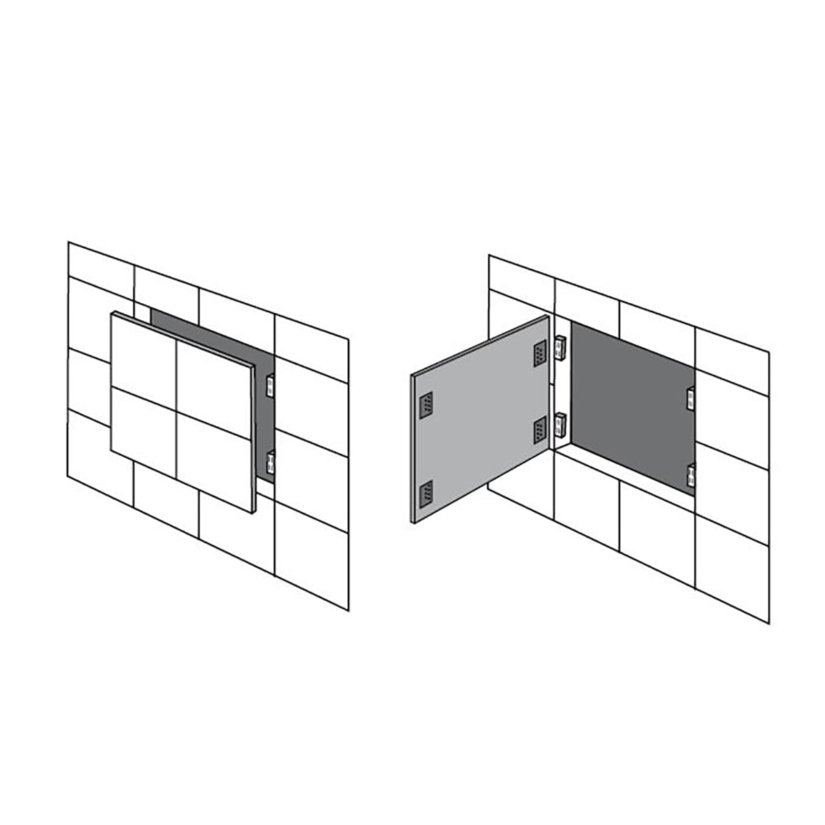 Flismagnet 4-pak