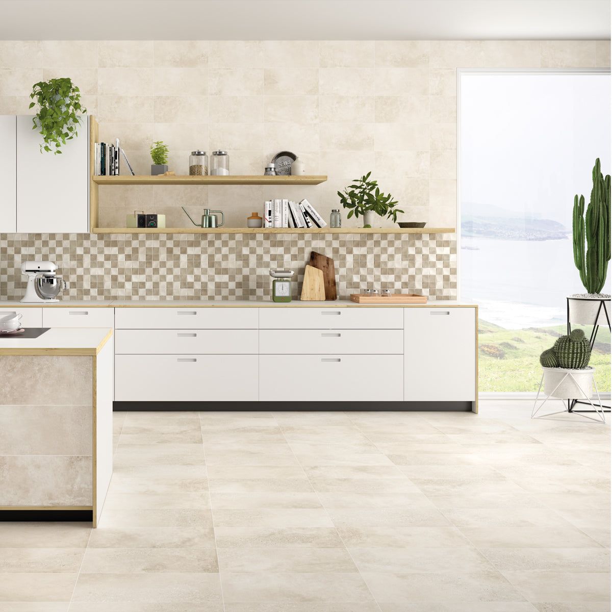 Gulvflis Amstel Beige Matt 60x60