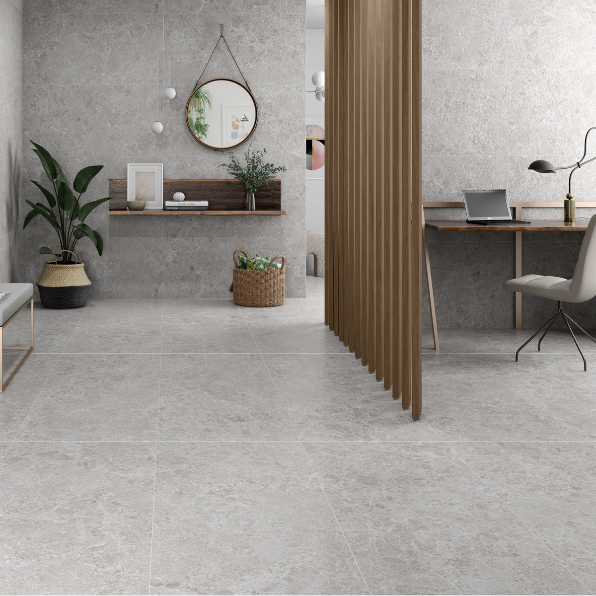 Gulvflis Charisma Marmor Grey Matt 60x60