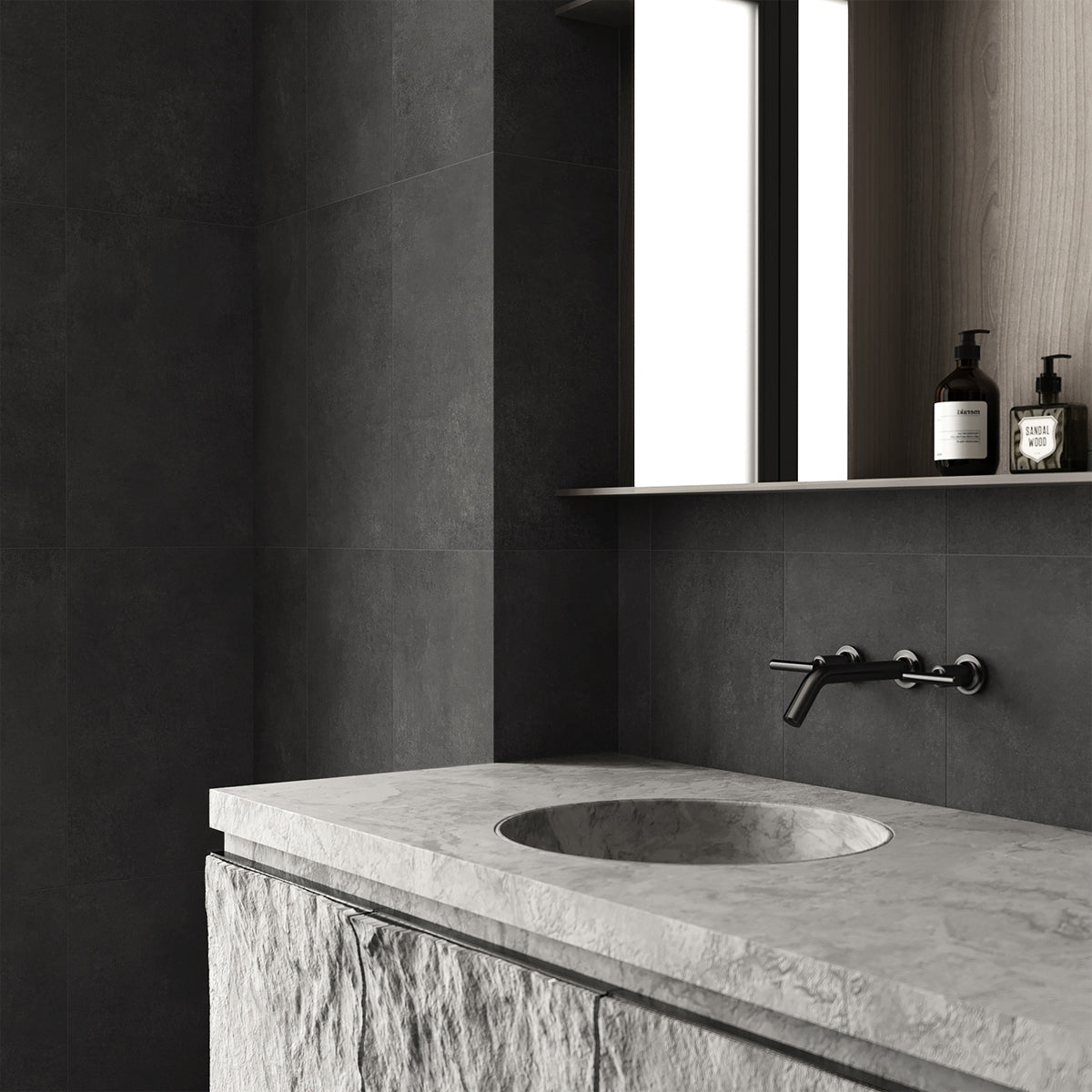 Gulvflis Concrete Graphite Matt 30x60