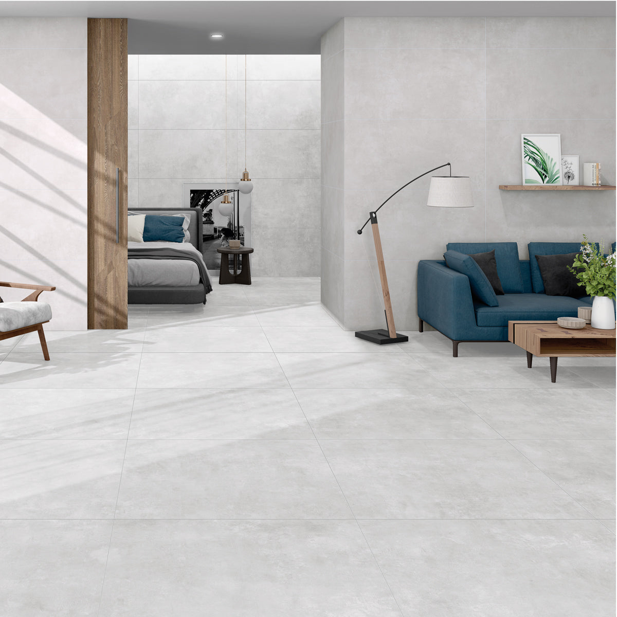 Gulvflis Indeed Ash Matt 60x60