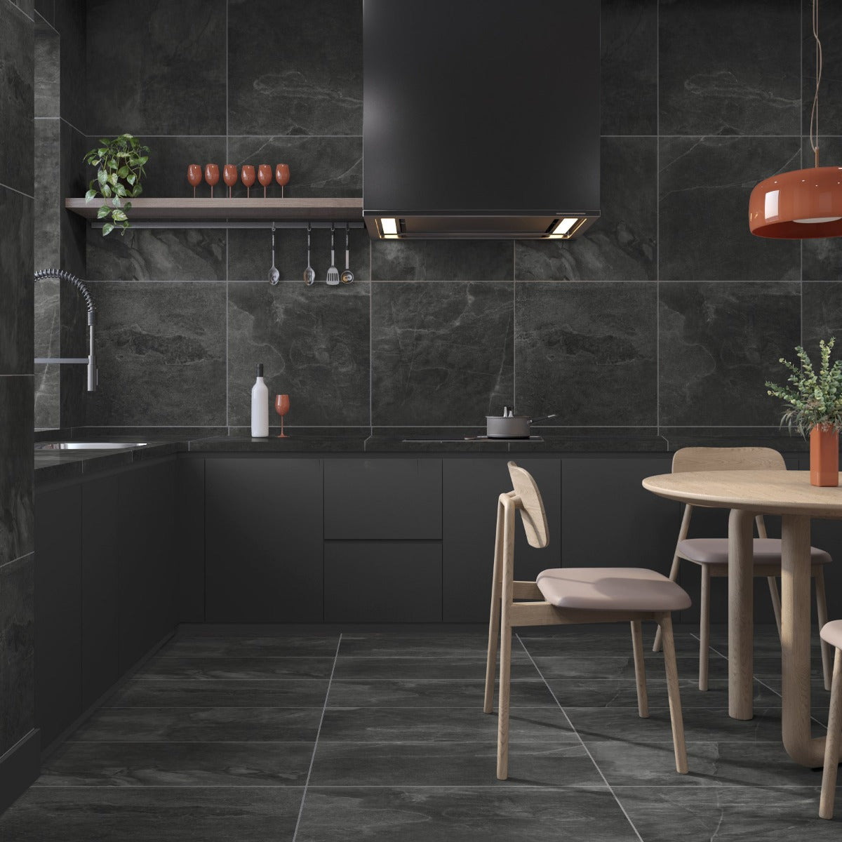 Gulvflis Makai Marengo Marmor Matt 60x60