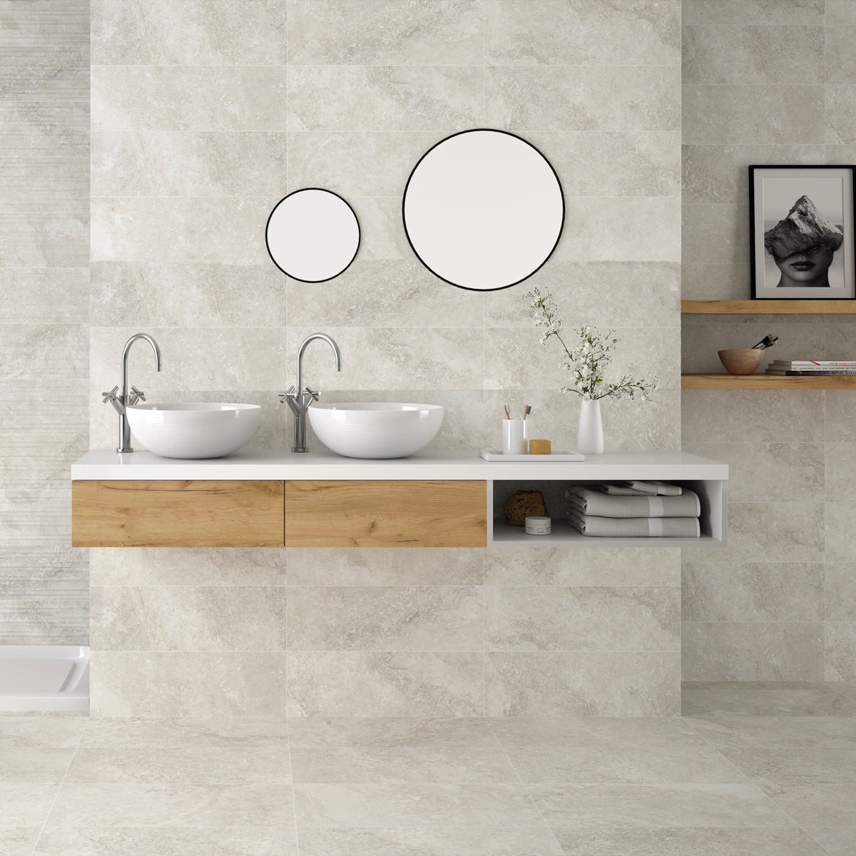 Gulvflis Rockstone Marmor Pearl Matt 60x120