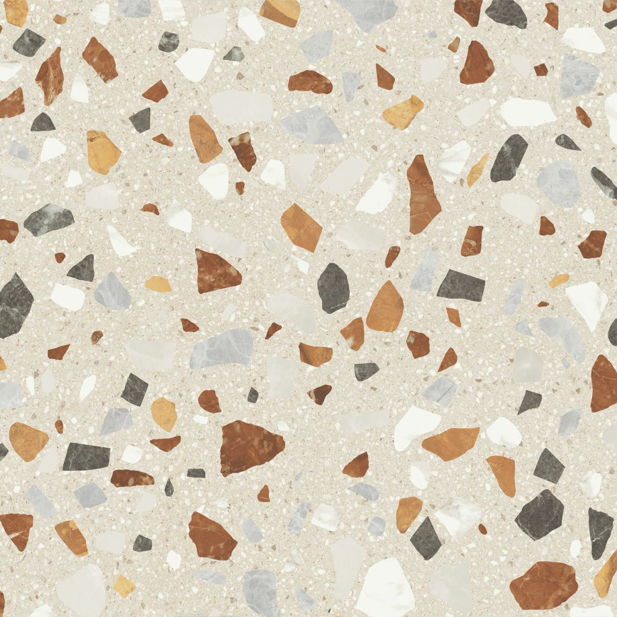 Gulvflis Terrazzo XL Beige Matt 60x60