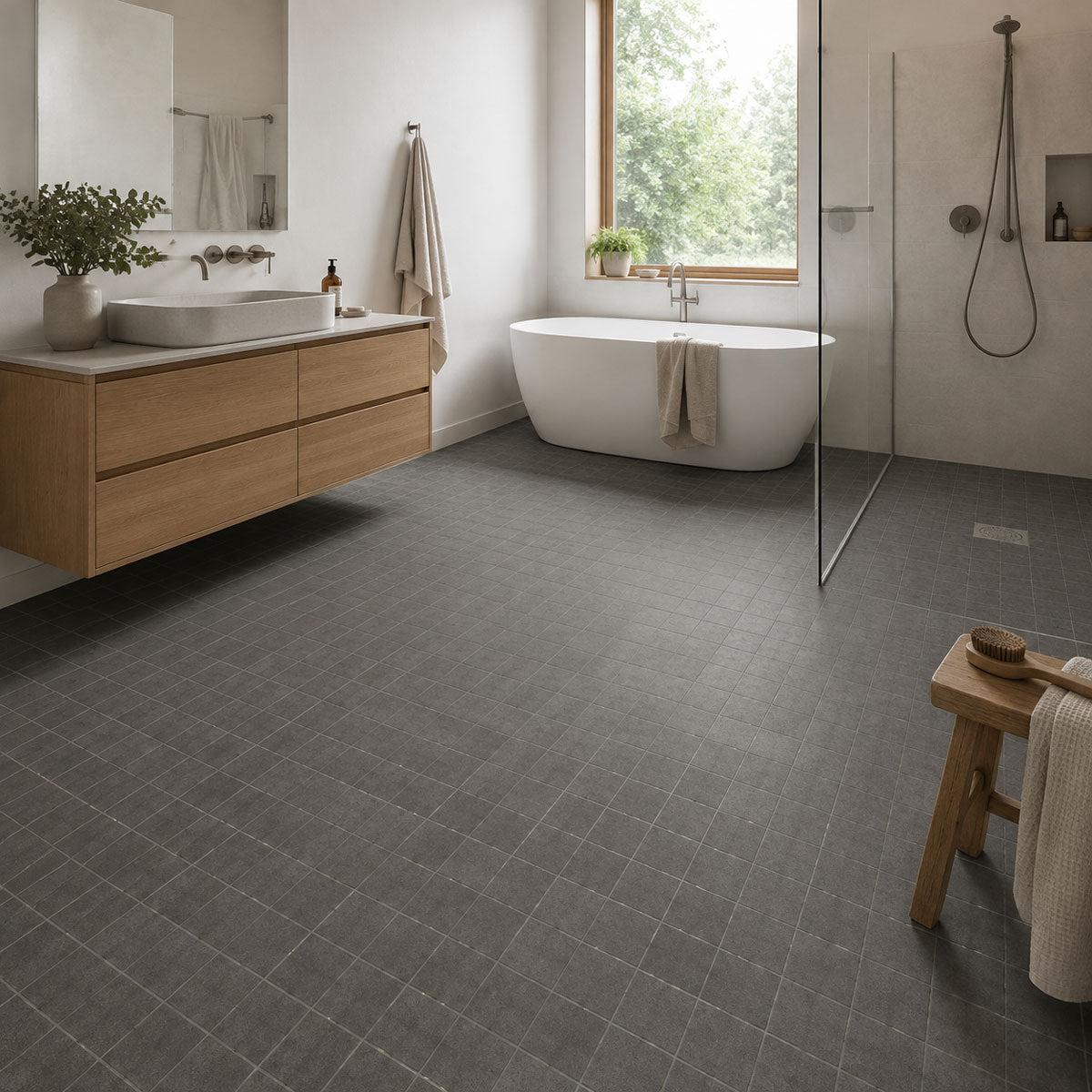 Gulvflis Urban Anthracite 10x10