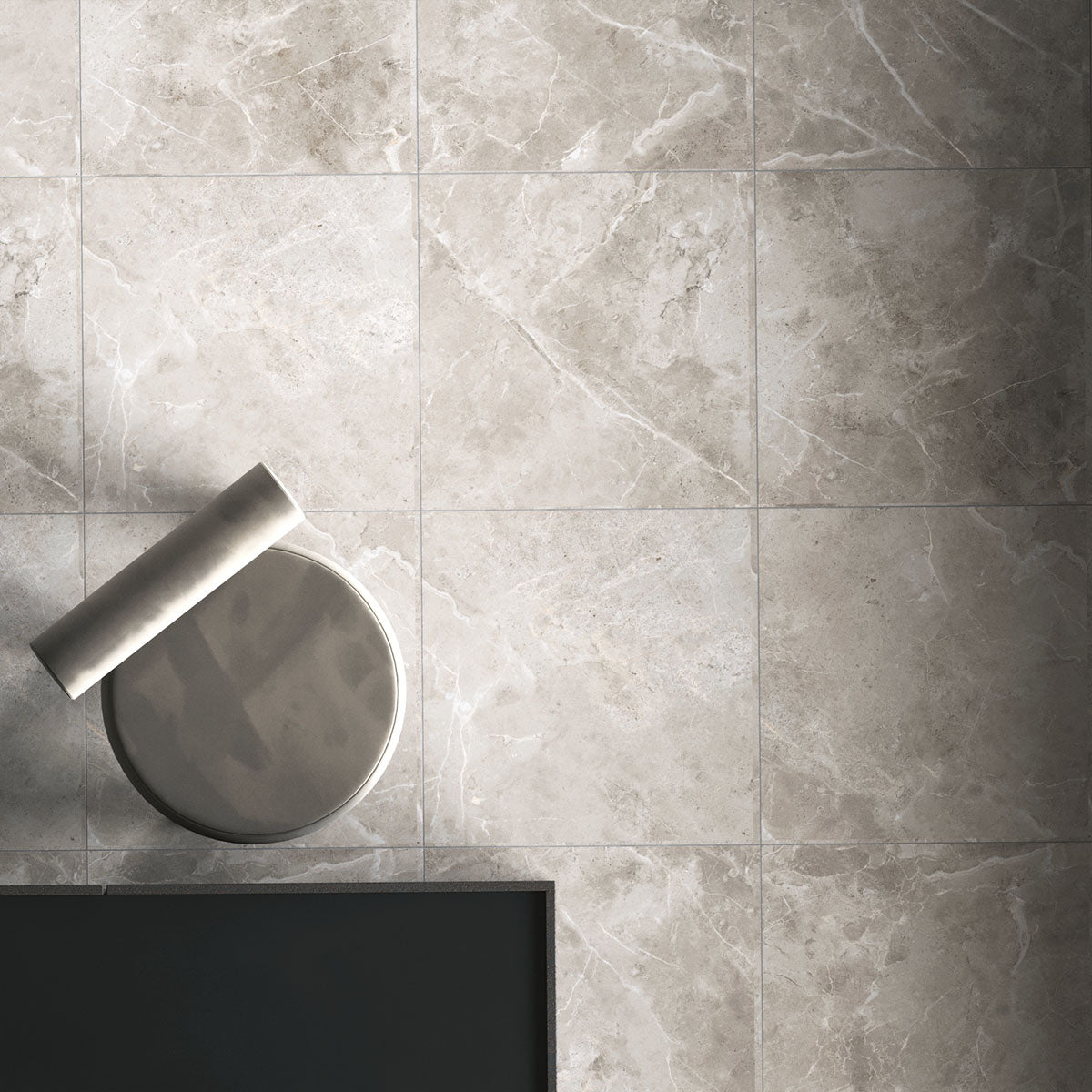 Gulvflis Pulpis Mid Grey Marmor Matt 60x60