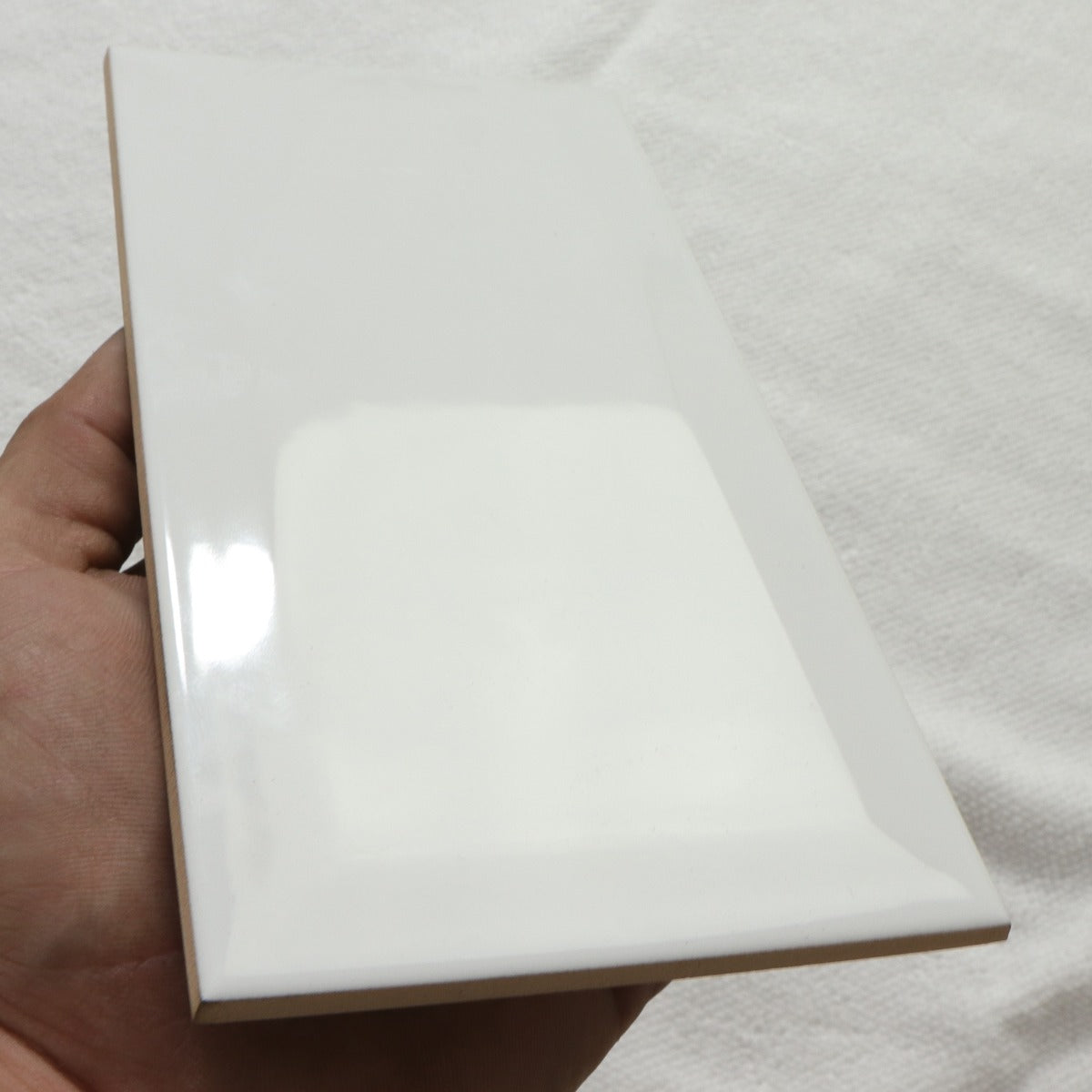 Veggflis Metro Hvit Blank 10x20