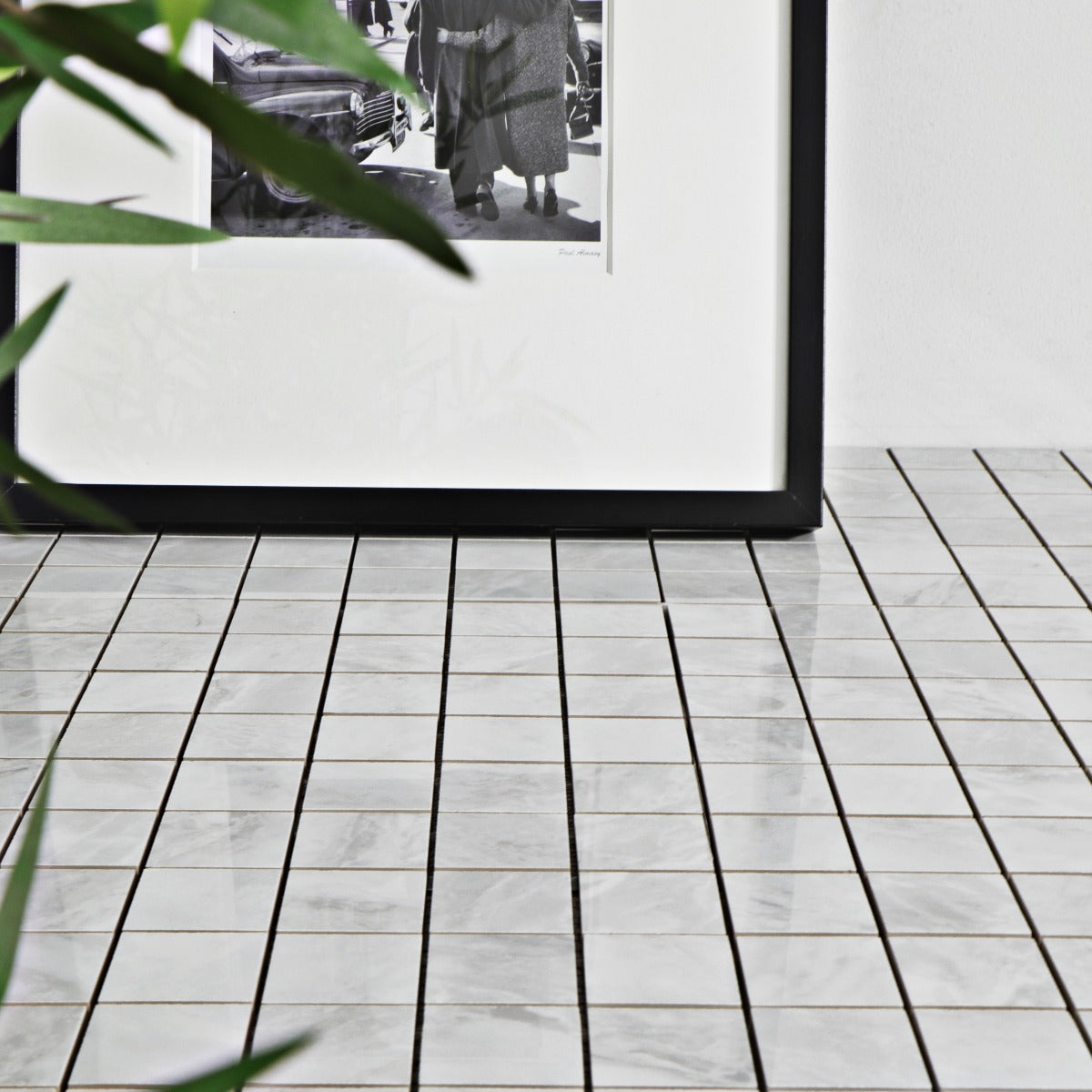 Mosaikk Silke Gris Marmor Blank