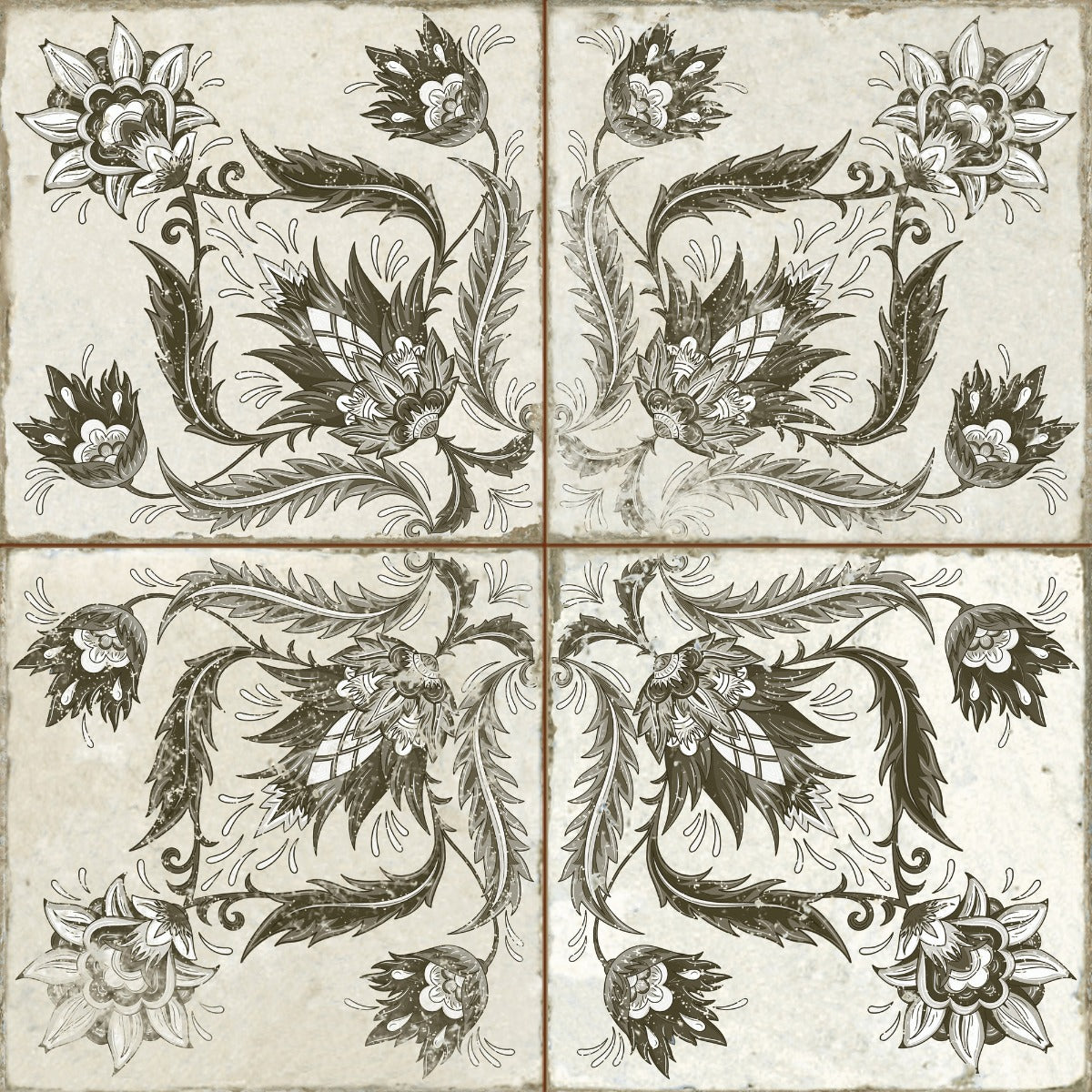 Gulvflis Peronda FS Ivy Black 45x45
