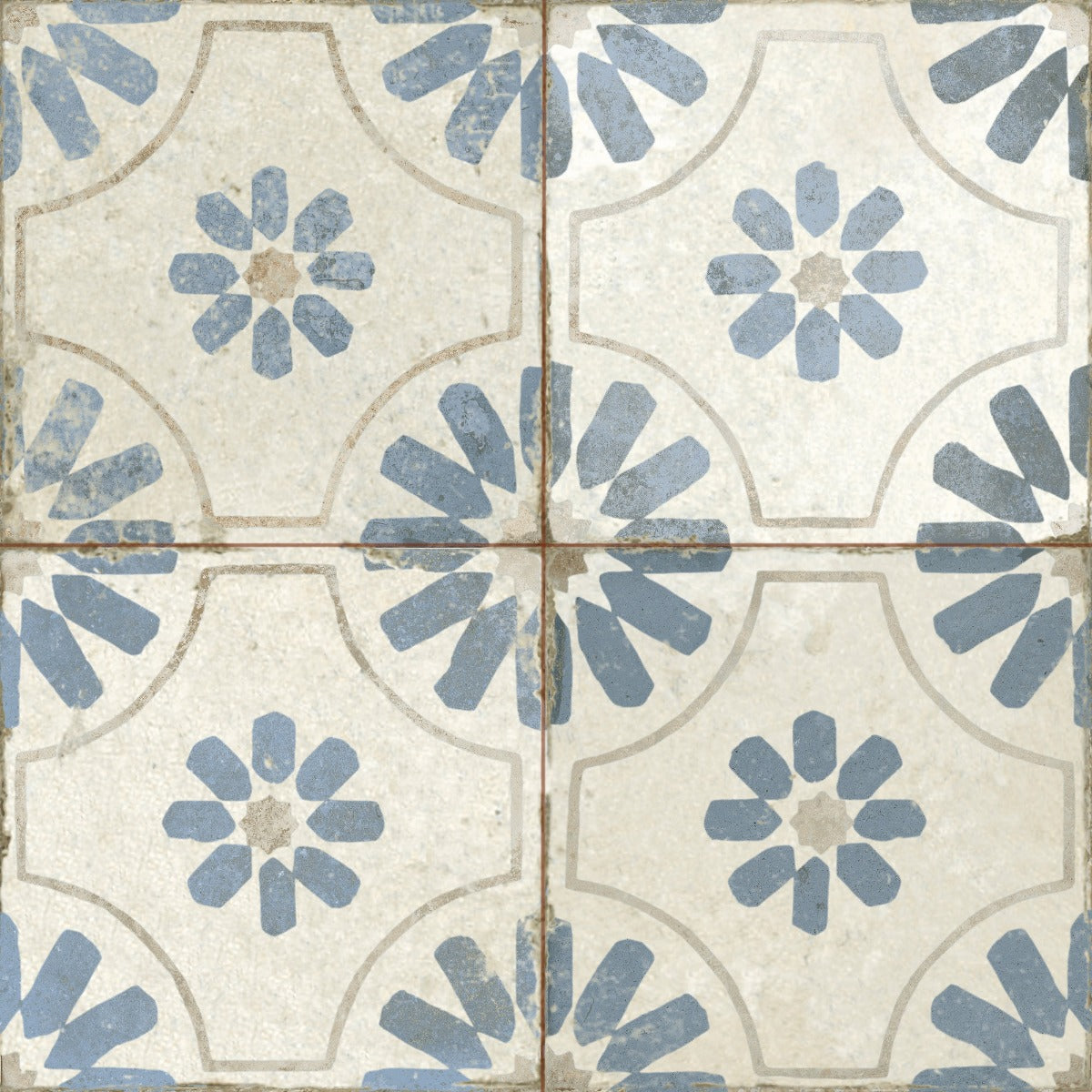 Gulvflis FS Blume Blue 45x45