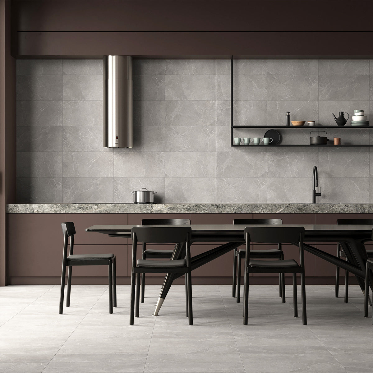Gulvflis Storm Grey 30x60