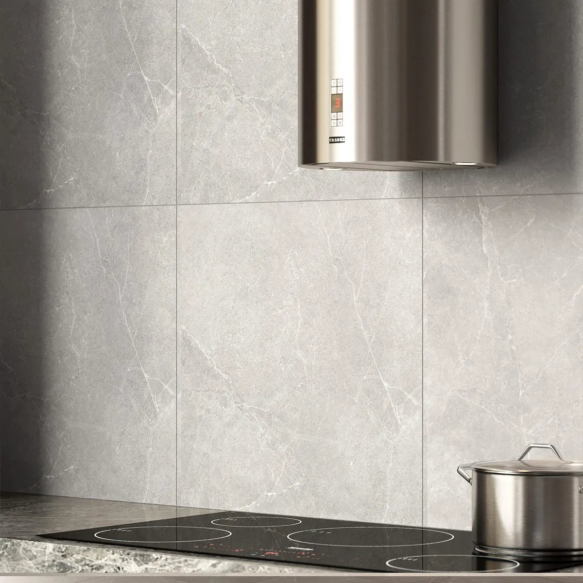 Gulvflis Storm Grey 60x60