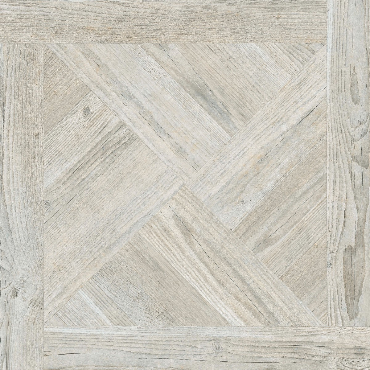 Parkettflis Casetto Rennes White 90x90
